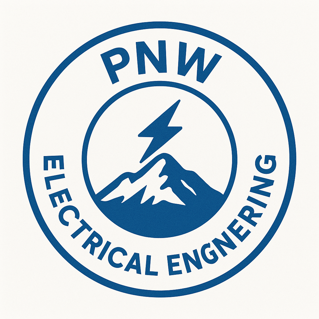 PNW circular stamp